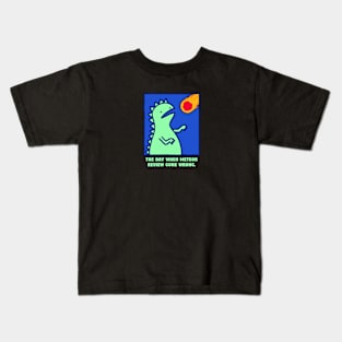 Meteor Review Dino Kids T-Shirt